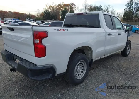 2020 Chevrolet Silverado 1500 4Wd Standard Bed Wt z USA, uszkodzony, nr VIN 1GCRYAEF3LZ243501